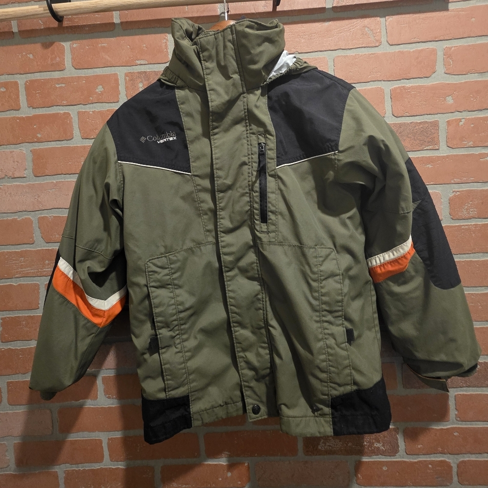 Columbia Vertex Youth Green and Black‎ Jacket 14/16